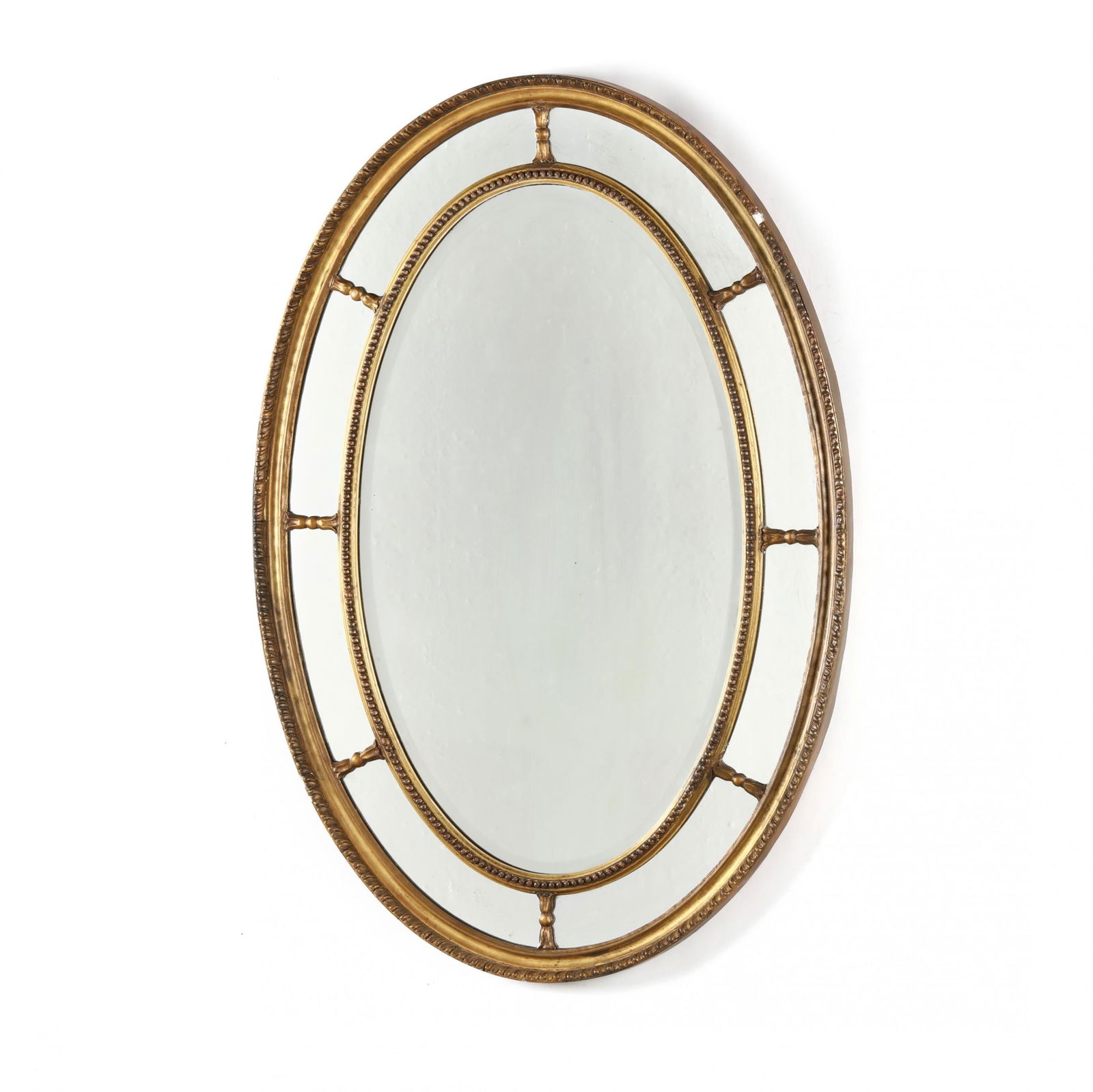 Vintage Neoclassical Style Oval Mirror (1 of 3)