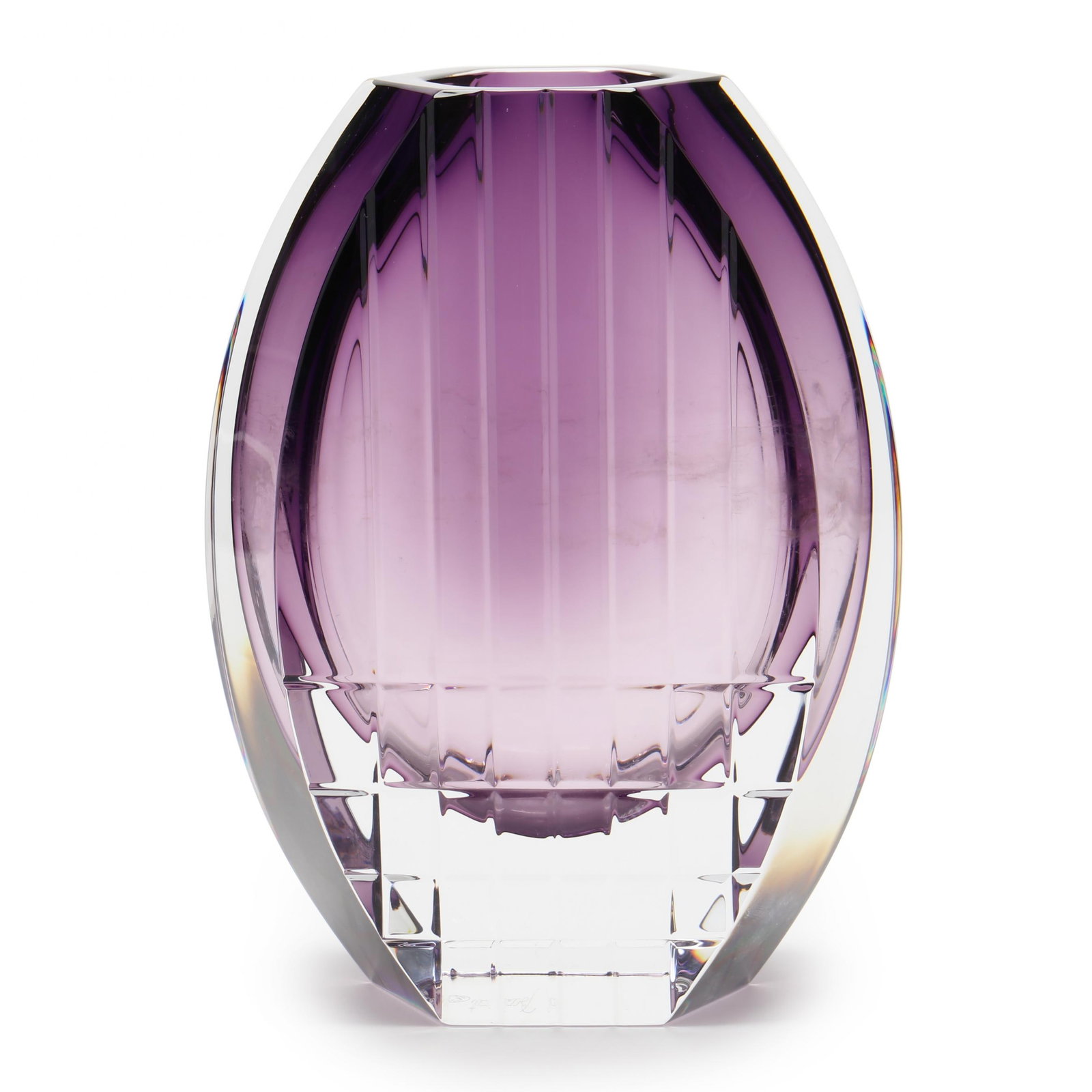 Baccarat Crystal  Neptune  Vase (1 of 7)