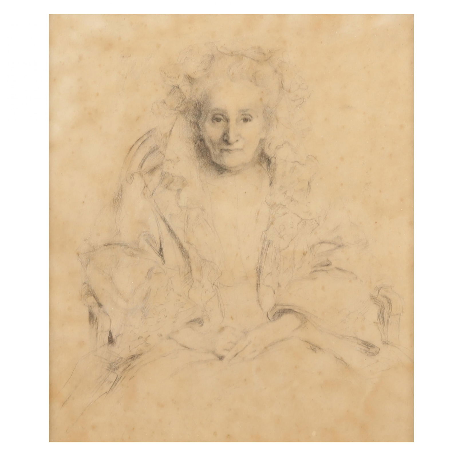 American School (Early 20th Century), Portrait of a Woman (1 of 4)