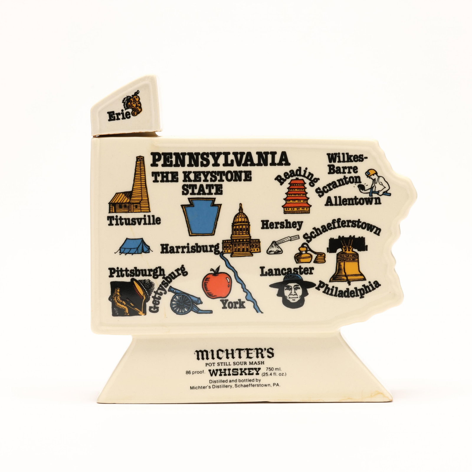Michter's Whiskey in Keystone State Decanter: Michter's Whiskey in Keystone State Decanter The buyer acknowledges that he/she is acting within compliance with their state and local laws in regards to the purchase, transportation and delivery of s