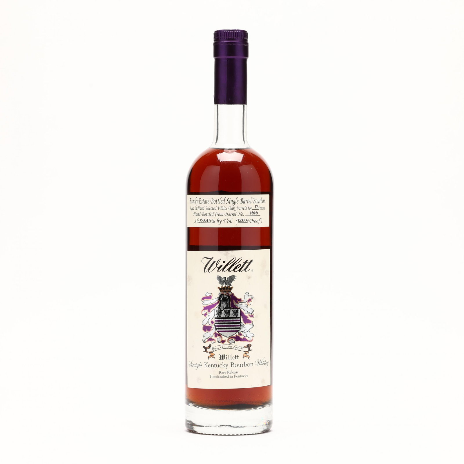 Willett Straight Kentucky Bourbon Whiskey: Willett Straight Kentucky Bourbon Whiskey The buyer acknowledges that he/she is acting within compliance with their state and local laws in regards to the purchase, transportation and delivery of spir