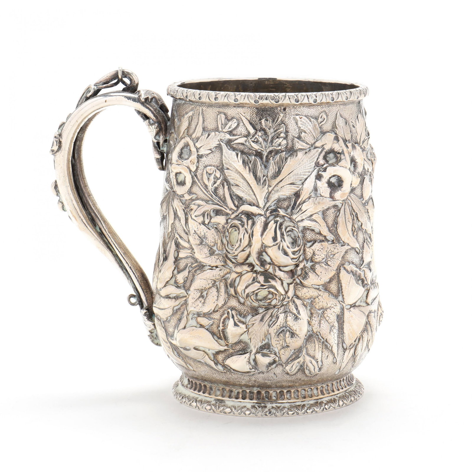 An S. Kirk & Son Repousse Sterling Silver Mug (1 of 6)