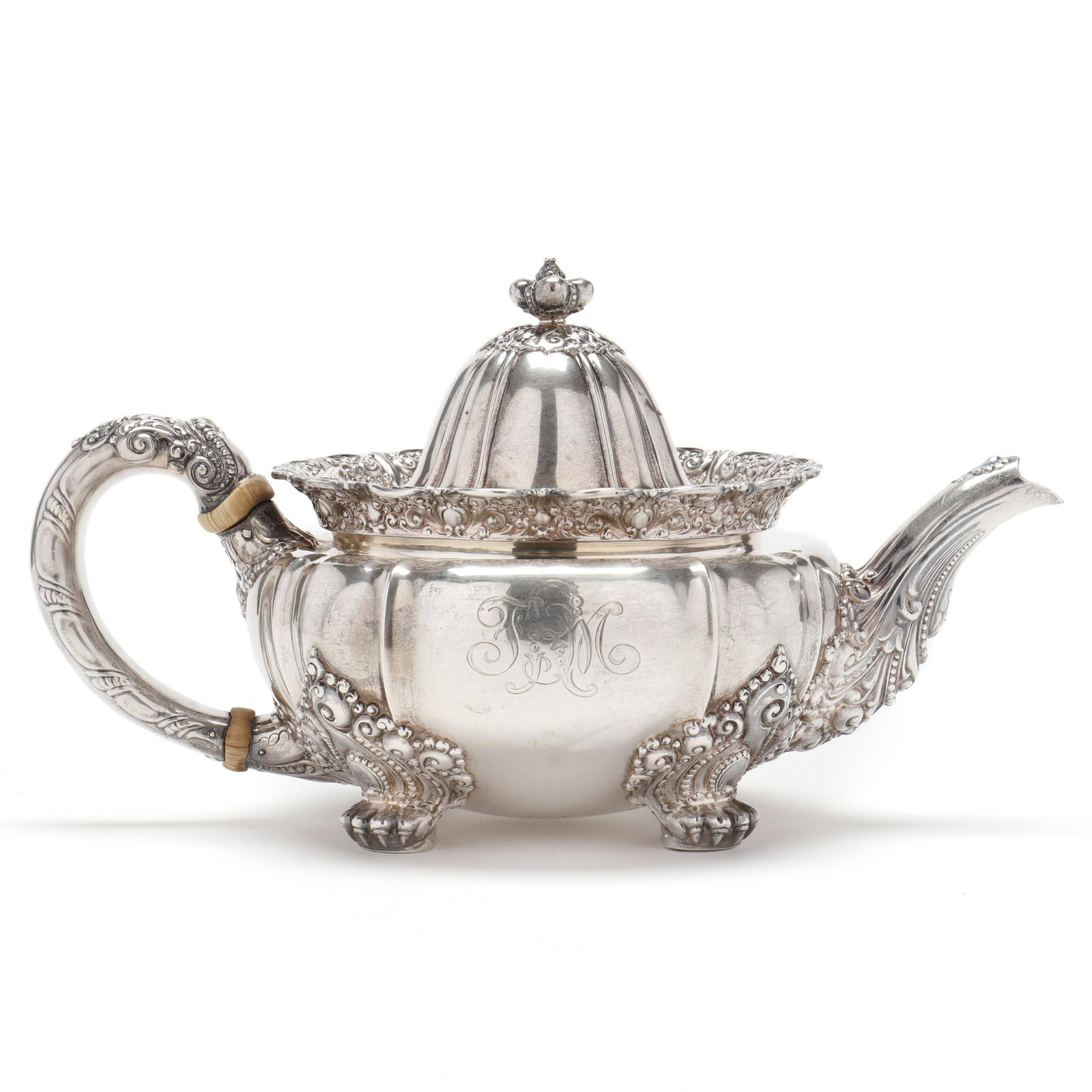 A Tiffany & Co. Sterling Silver Teapot (1 of 9)