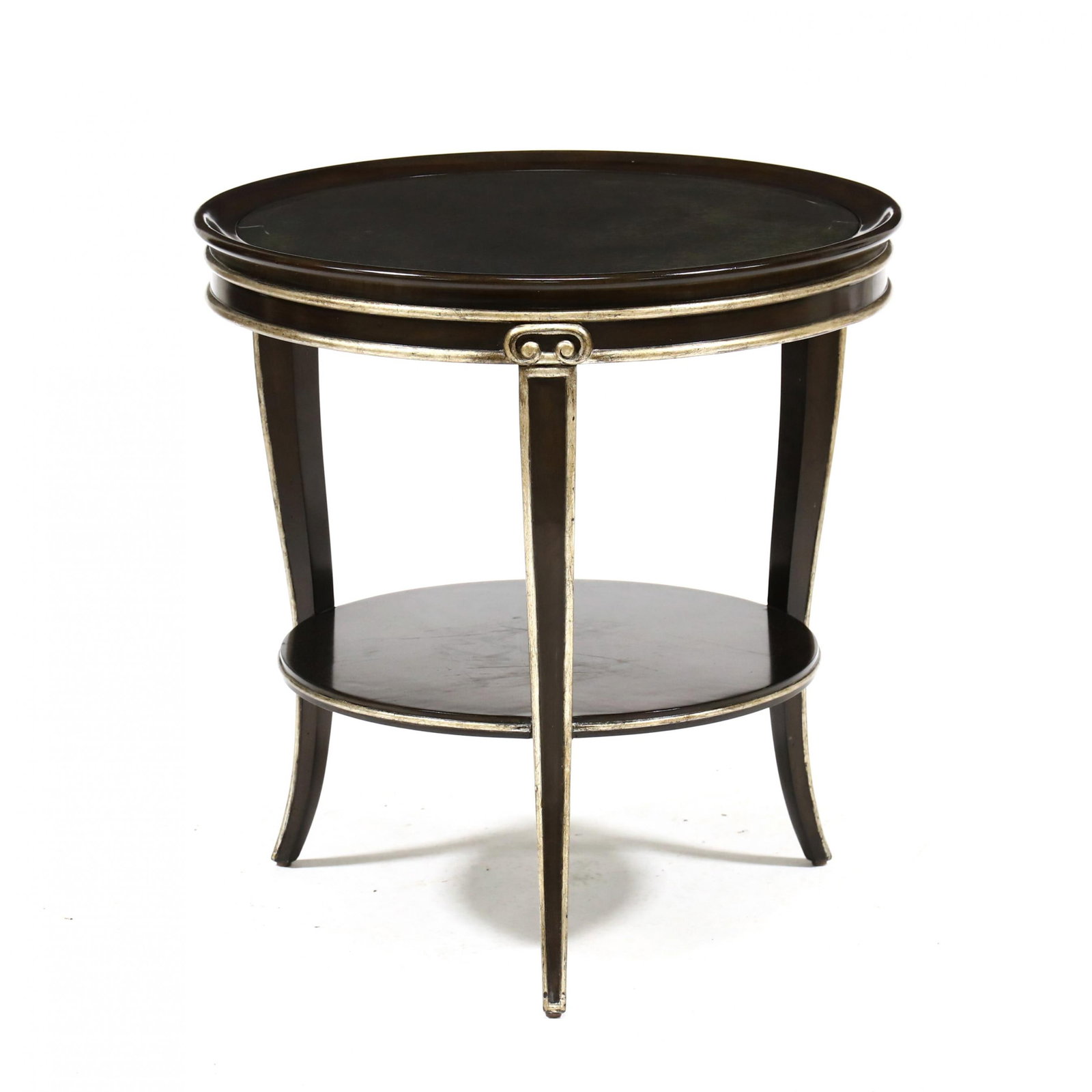 Marge Carson, Mirrored Top Occasional Table (1 of 5)