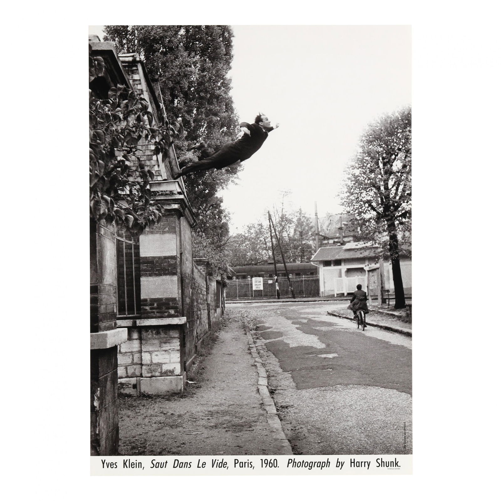 After Yves Klein (19281962) And Harry Shunk (19242006), Le Saut Dans Le Vide, Paris (leap Into
