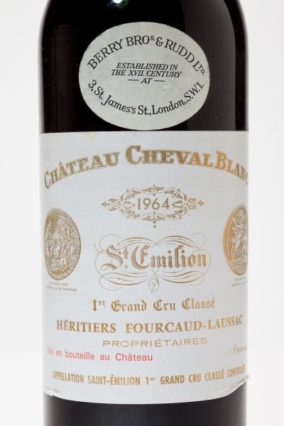 Chateau Cheval Blanc: Chateau Cheval Blanc "A blockbuster Cheval Blanc and probably the greatest Cheval Blanc made during the sixties and seventies, this wine still has a dense, murky garnet color and knock-out aromatics o