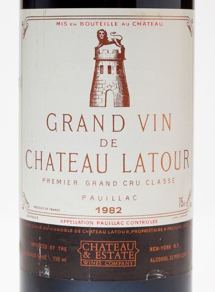 Chateau Latour: Chateau Latour "...the 1982 Latour has been the most opulent, flamboyant, and precocious of the northern Medocs, especially the St.-Juliens, Pauillacs, and St.-Estephes. It hasn't changed much over th