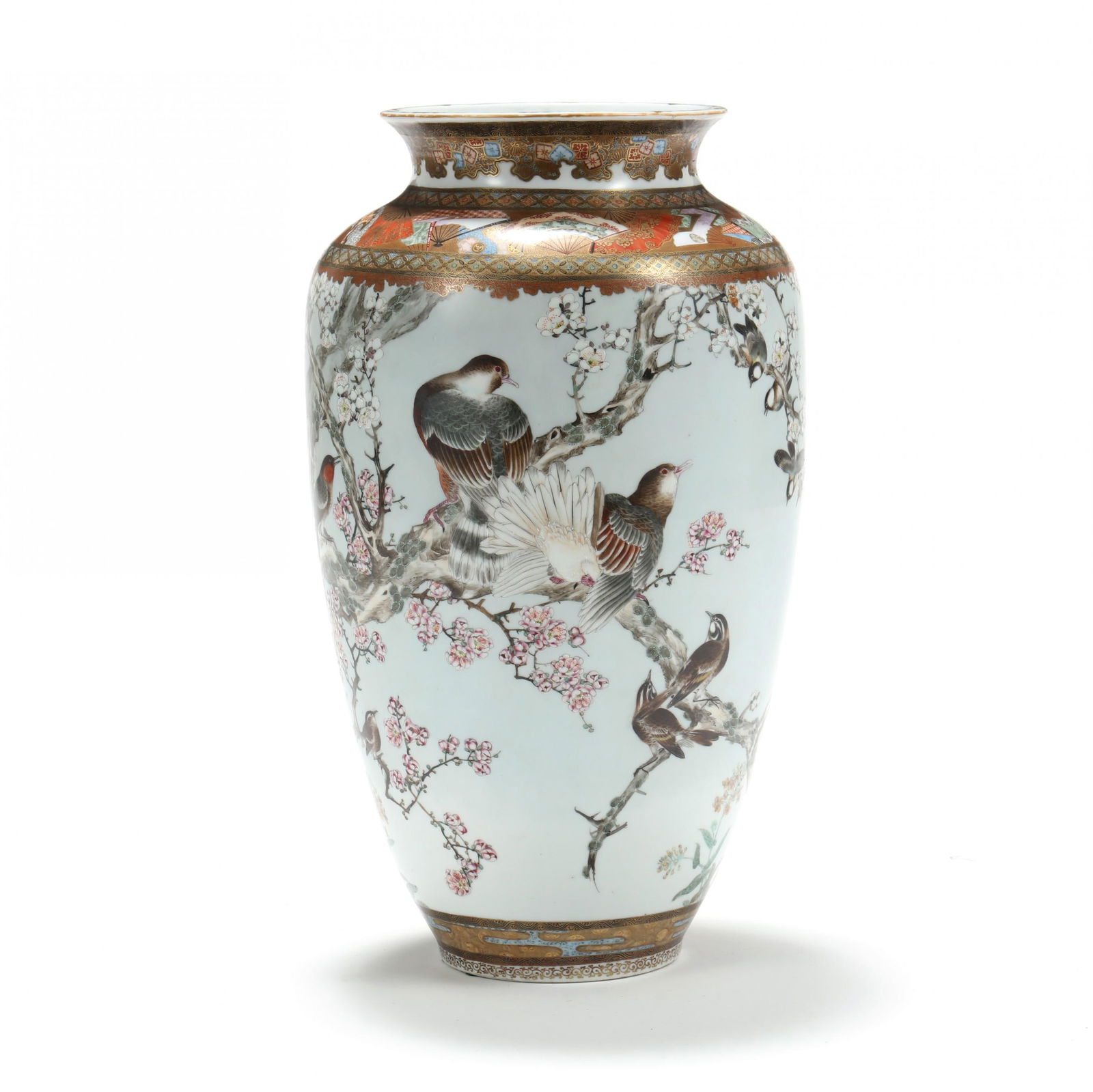 A Very Fine Large Japanese Satsuma Floor Vase (1 of 9)