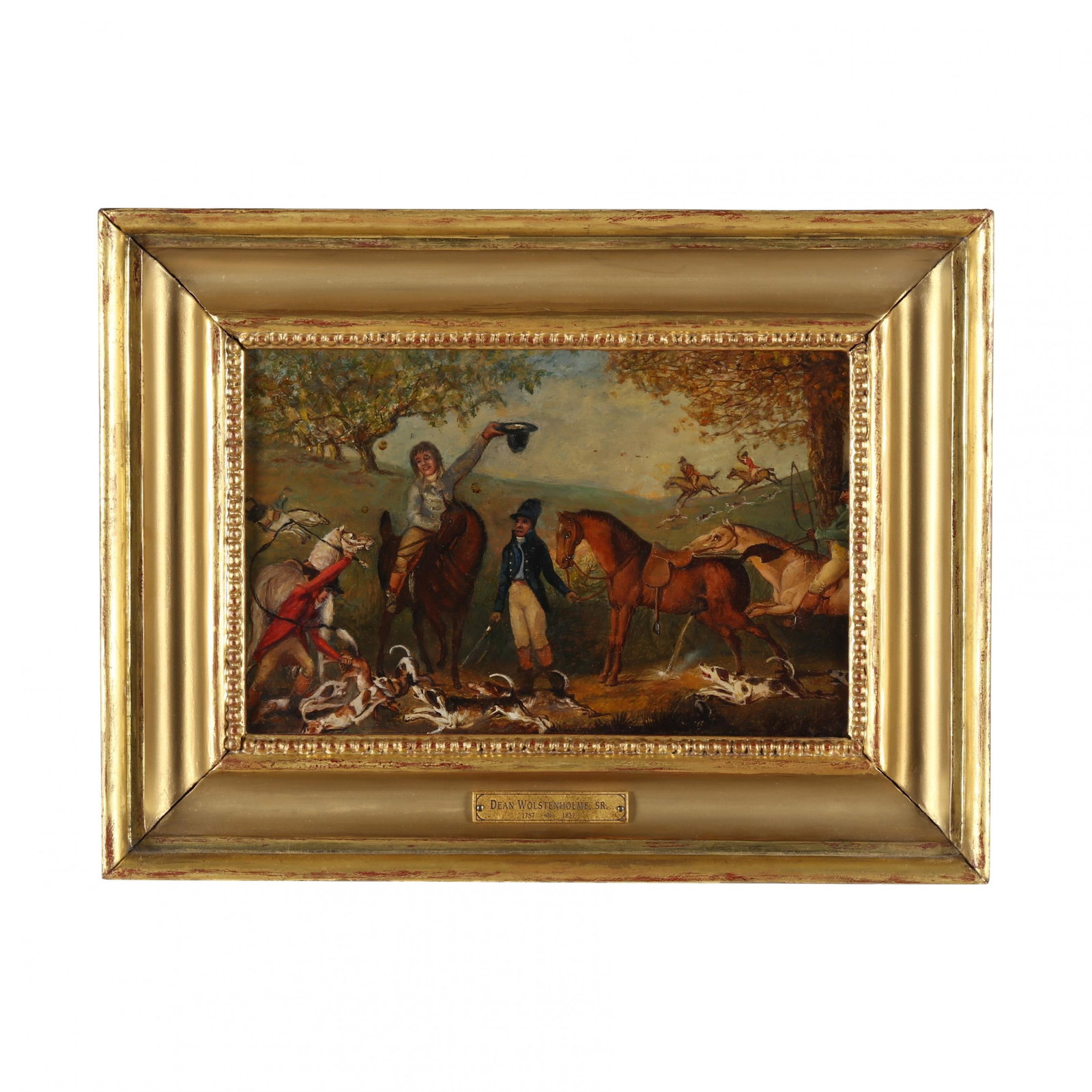 English School (19th Century), Fox Hunt Scene (1 of 8)