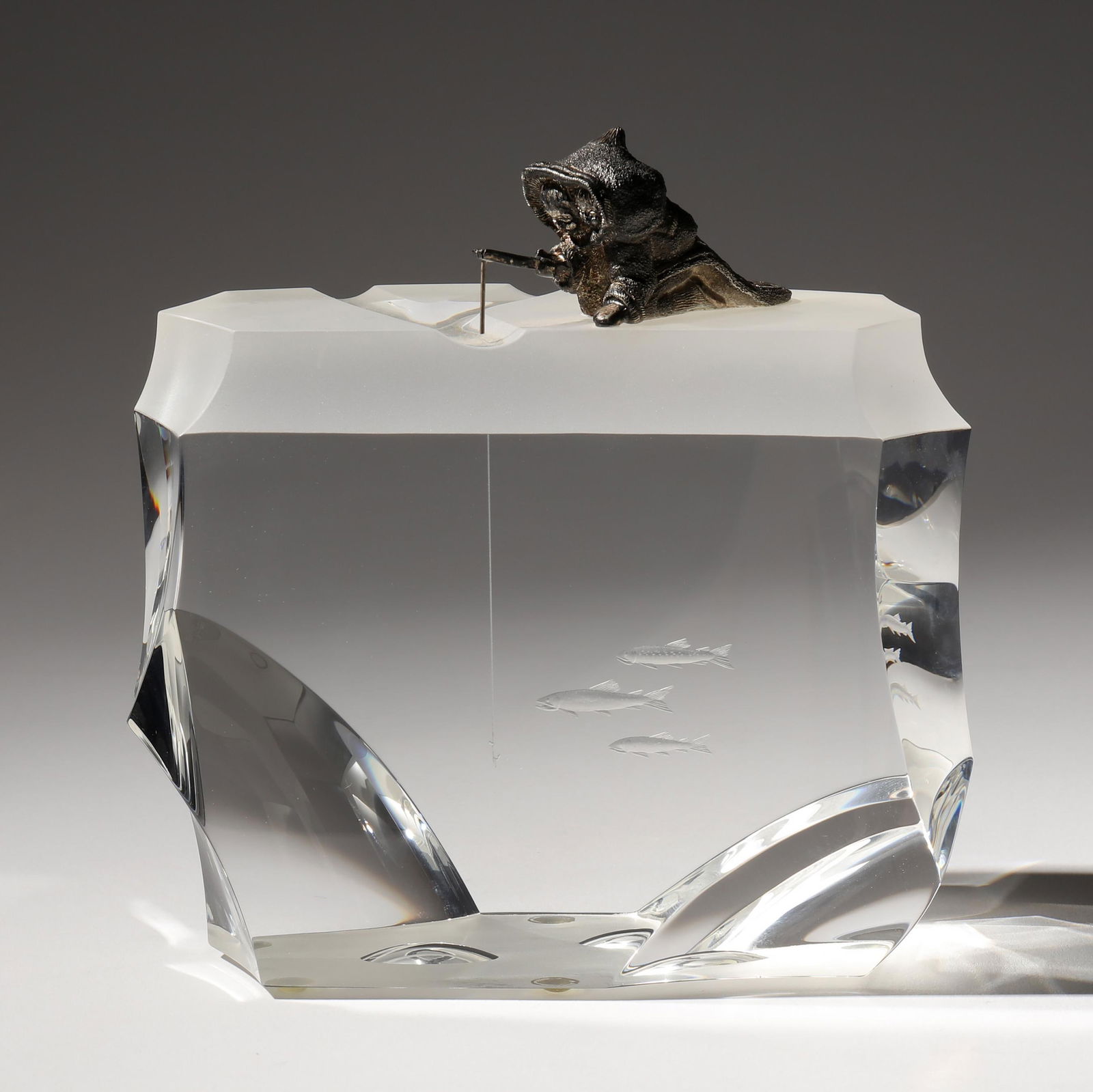 Steuben, Untitled Arctic Fisherman Sculpture (1 of 15)