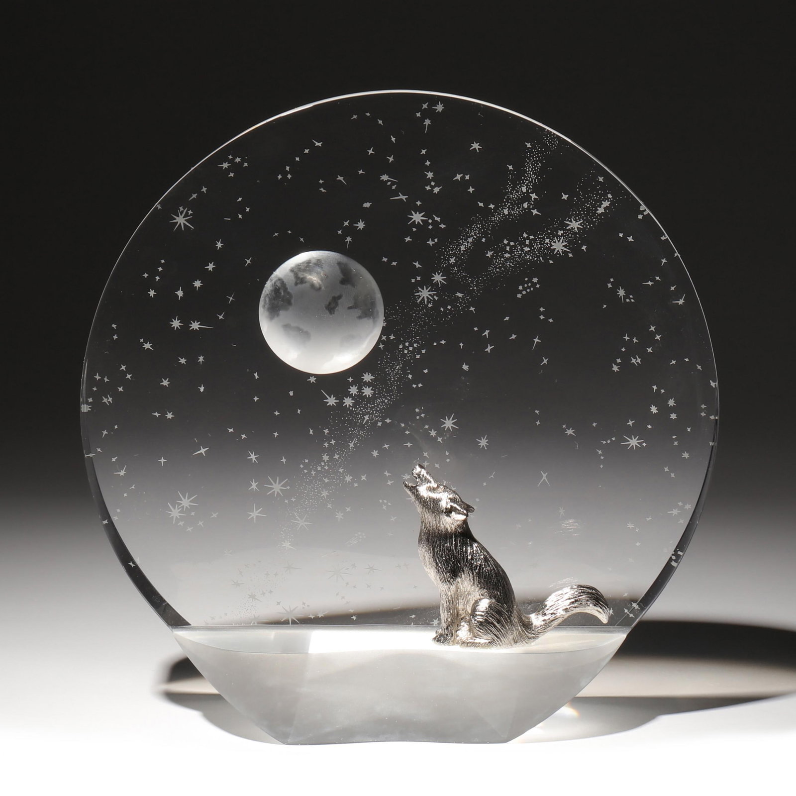 Steuben,  Wilderness Serenade  Crystal Sculpture (1 of 12)