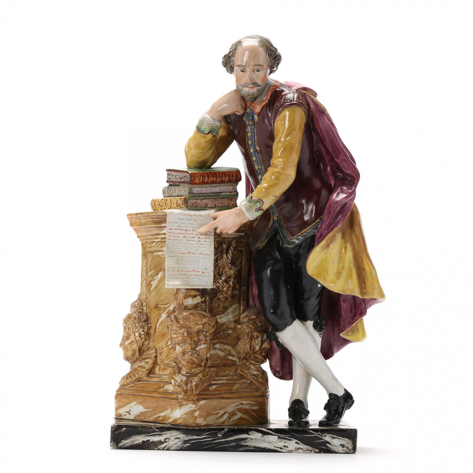 Large and Important Staffordshire Figure of Shakespeare (1 of 9)