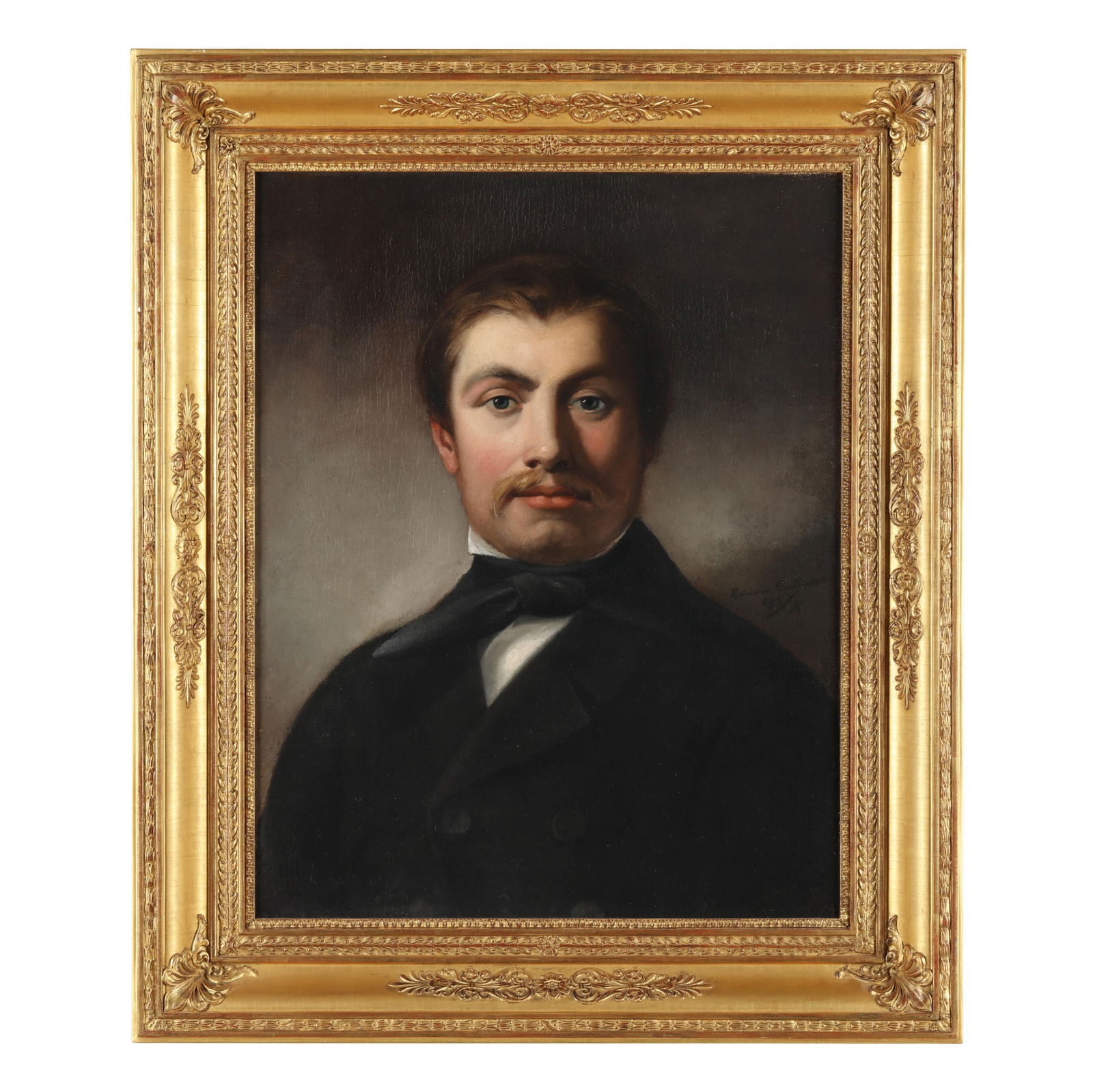 Edmund Guillaume (French, 1826-1894), Portrait of a Gentleman with Mustache (1 of 7)