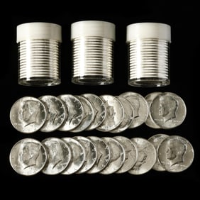 Eighty (80) Uncirculated 1964 Kennedy Half Dollars