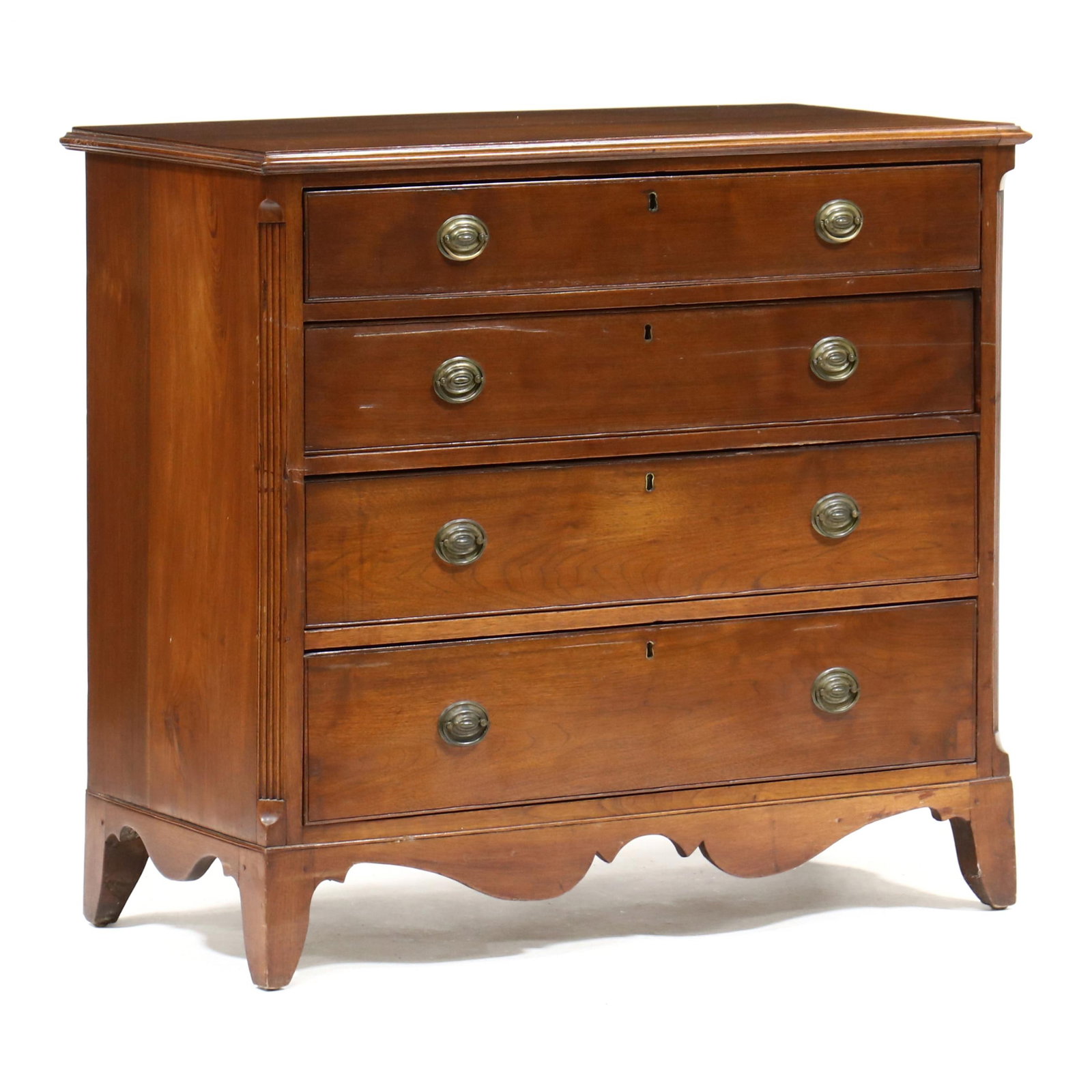 Mid-Atlantic Federal Mahogany Chest of Drawers (1 of 8)