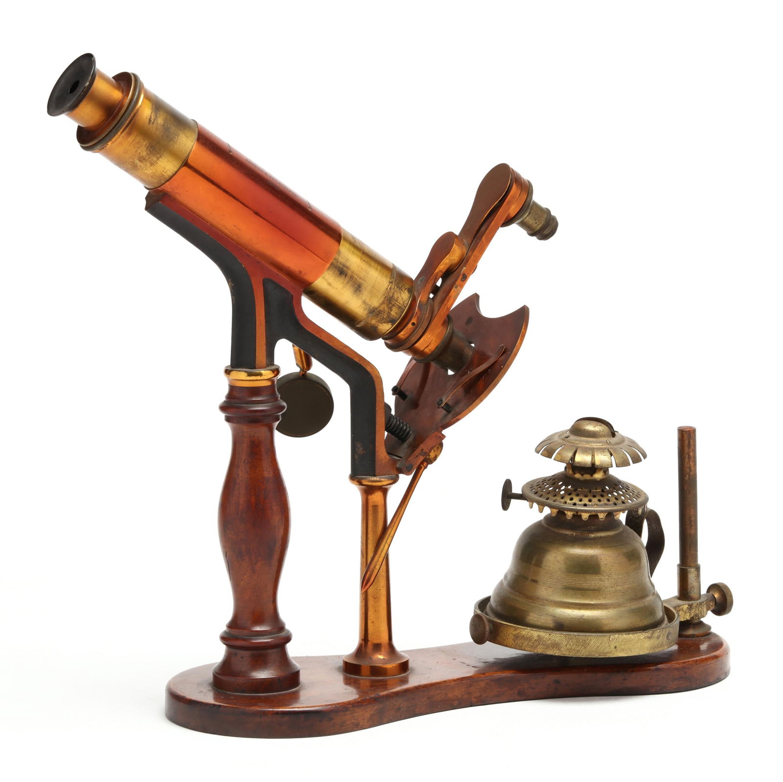 A Brass Demonstration Microscope by R & J Beck (1 of 5)