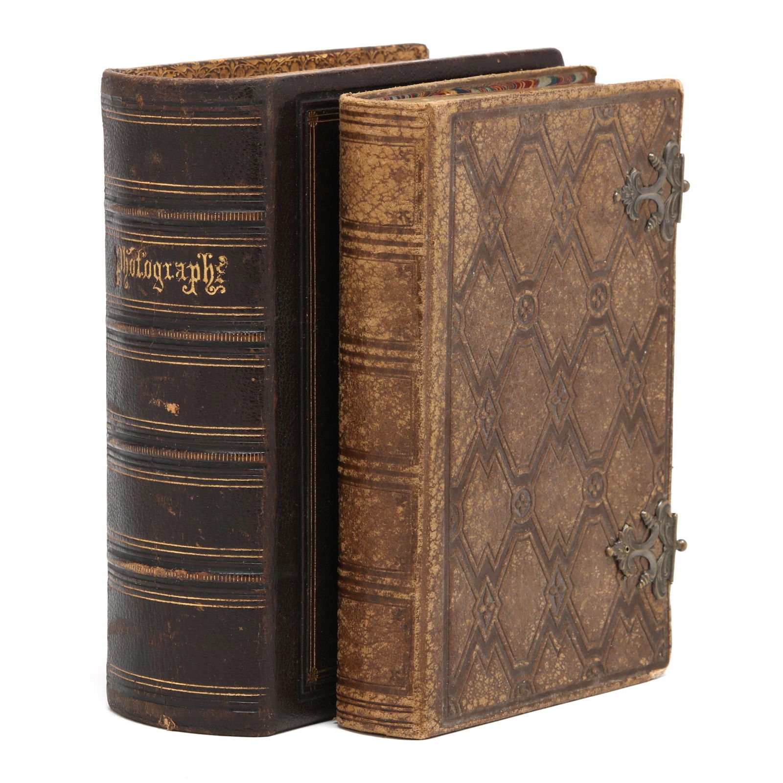 Two CDV Albums, One American and One French (1 of 13)