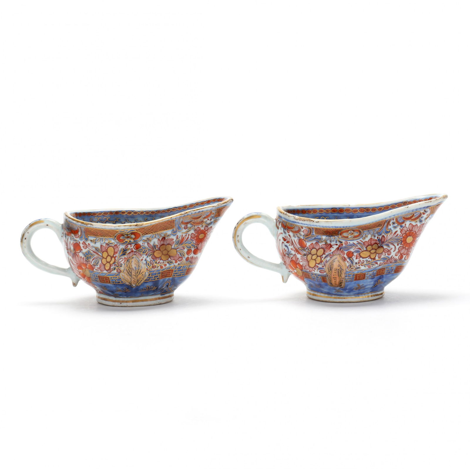 A Pair of Chinese Porcelain Sauce Boats (1 of 10)
