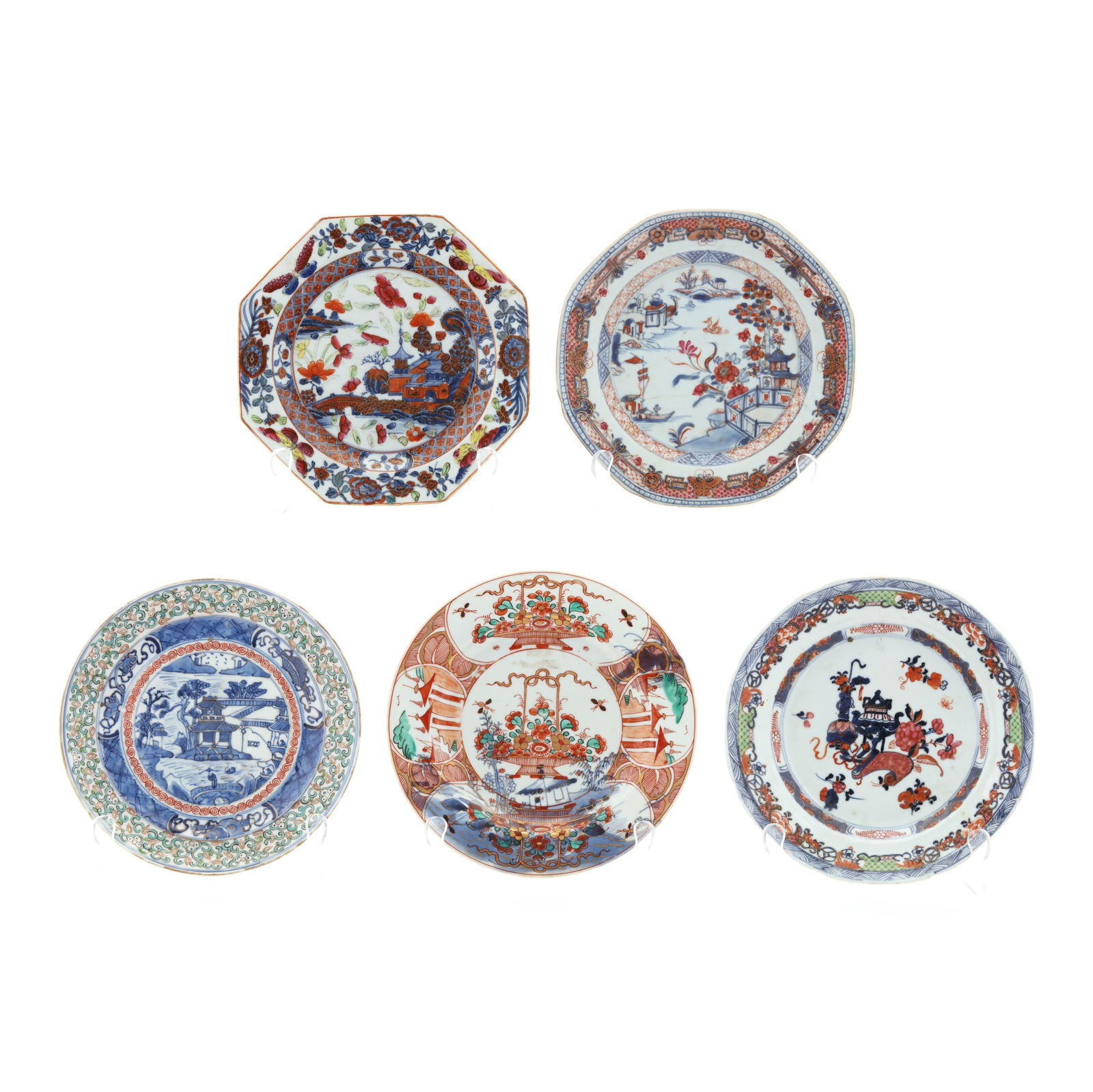 A Collection of Chinese Export Amsterdams Bont Porcelain (1 of 7)