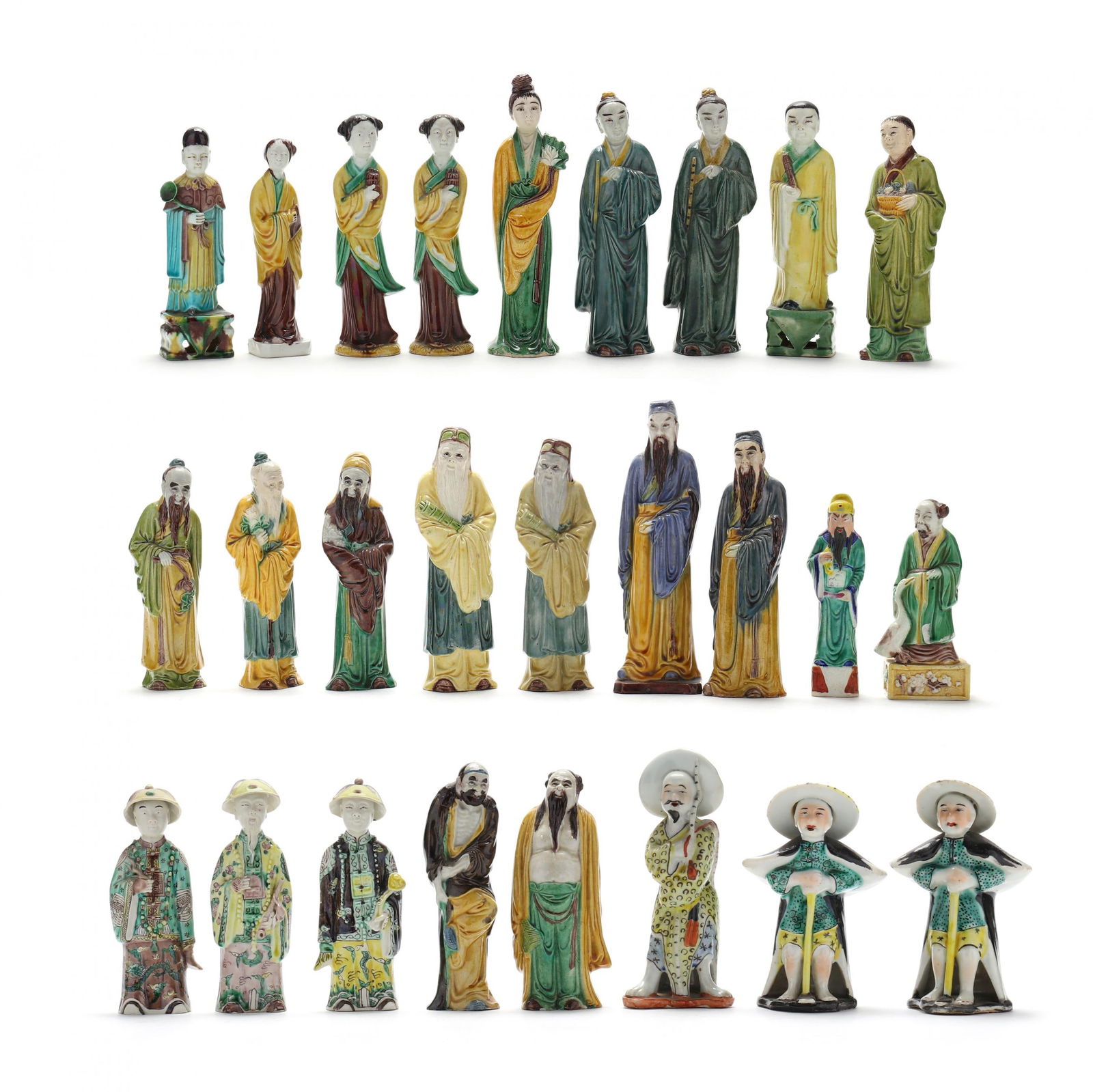 Assortment of Chinese Export Ceramic Figures (1 of 11)