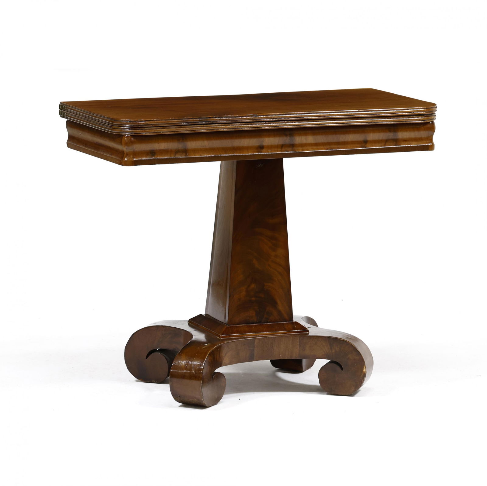 American Classical Mahogany Game Table (1 of 5)