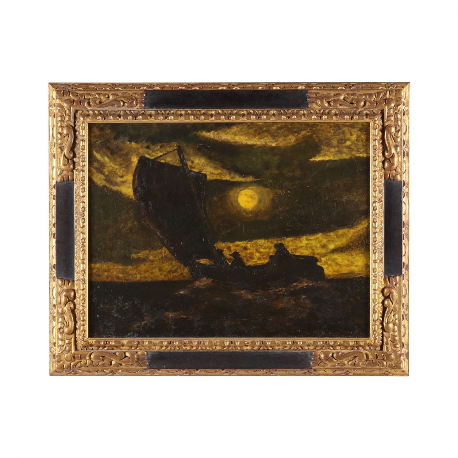 follower of Albert Pinkham Ryder (American, 1847-1917), Sailing under Moonlight (1 of 5)