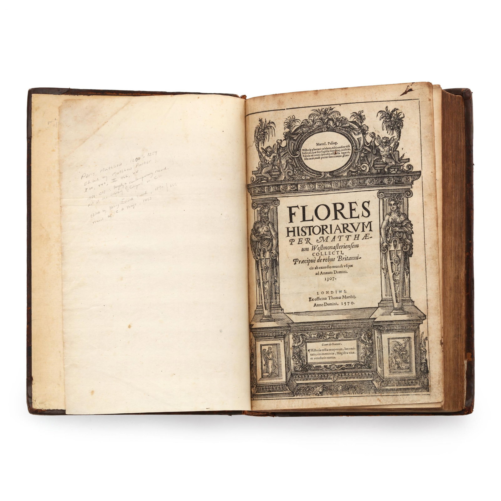 Matthew Paris's Flores Historiarum , Second Edition: Matthew Paris's Flores Historiarum, Second Edition [Matthew Paris]. FLORES HISTORIARUM PER MATTHAEUM WESTMONASTERIENSEM COLLECTI, PRAECIPUÈ DE REBUS BRITANNICIS AB EXORDIO MUNDI USQUE AD ANNUM DOMINI