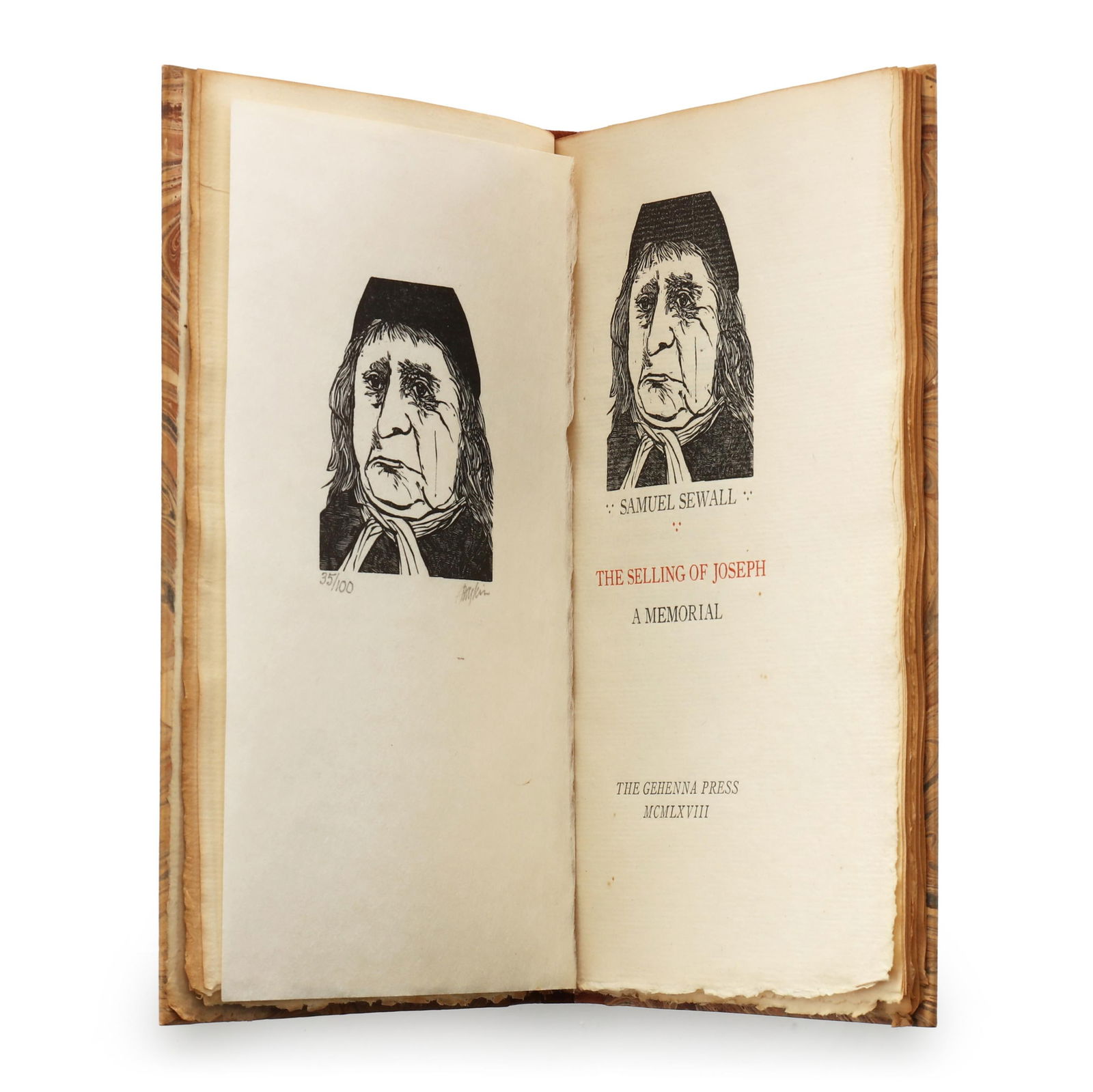 Gehenna Press Signed Limited Edition,  The Selling of Joseph: A Memorial (1 of 4)