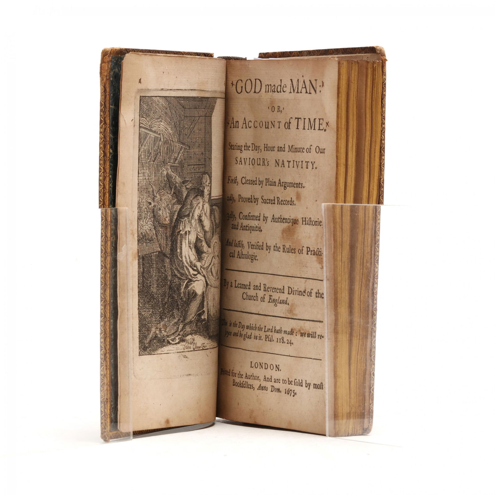 God Made Man: Or, An Account of Time , with Scriptural and Astrological Calendar (1670s) (1 of 7)