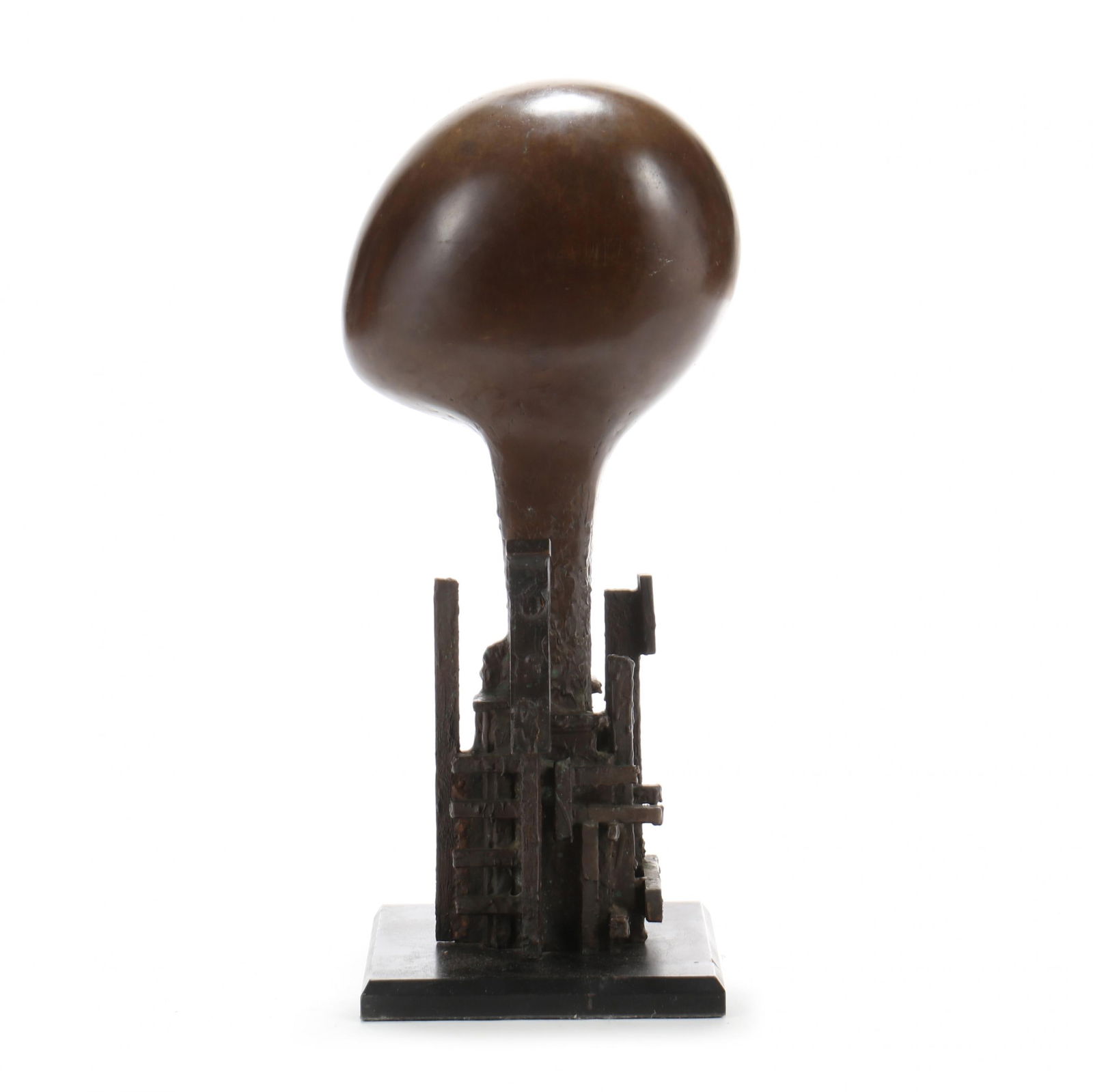 Surrealist Bronze Figural Sculpture (1 of 7)