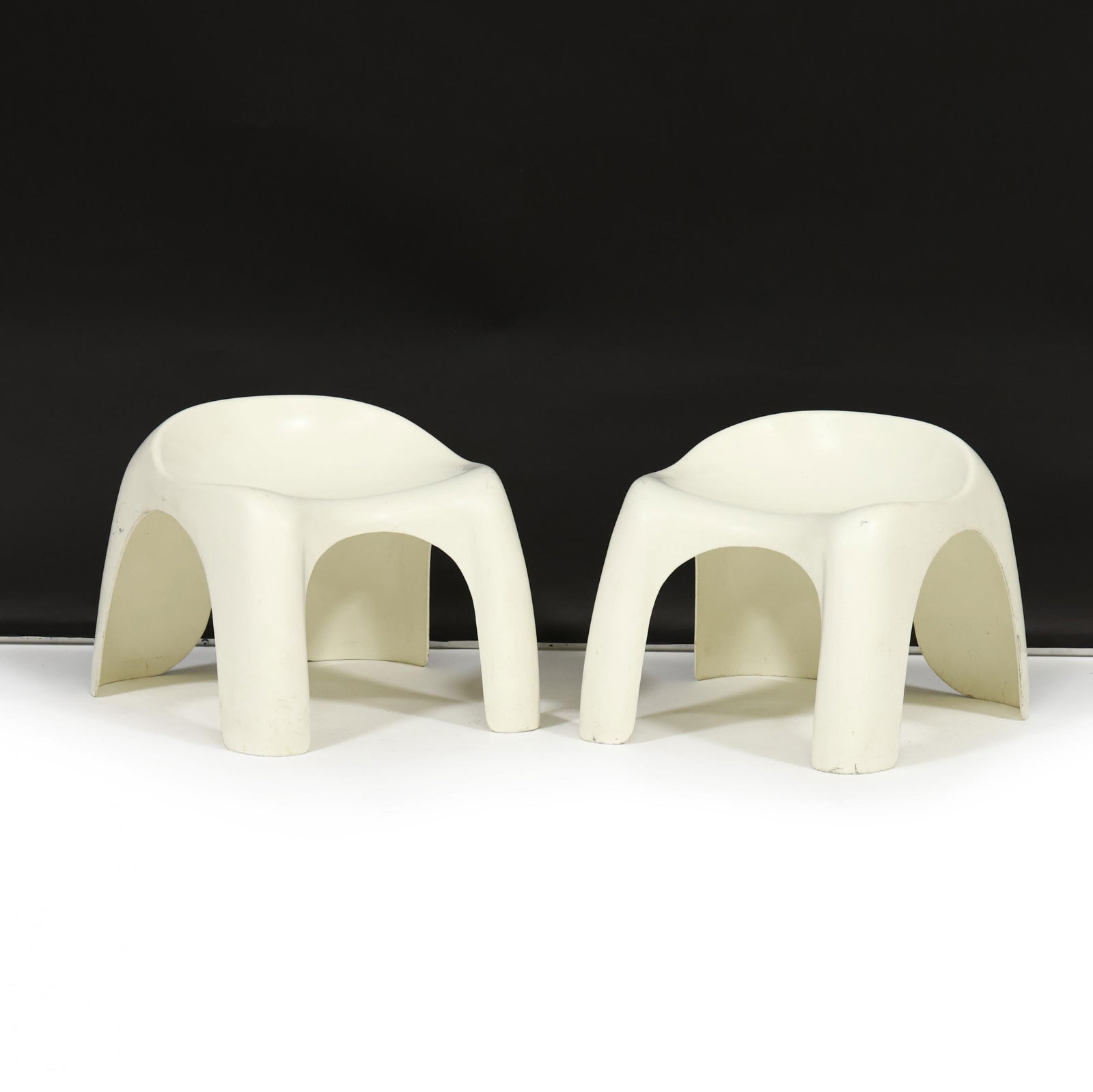 Stacy Dukes (American, 1934-2019), Pair of  Efebo  Children's Stools (1 of 3)