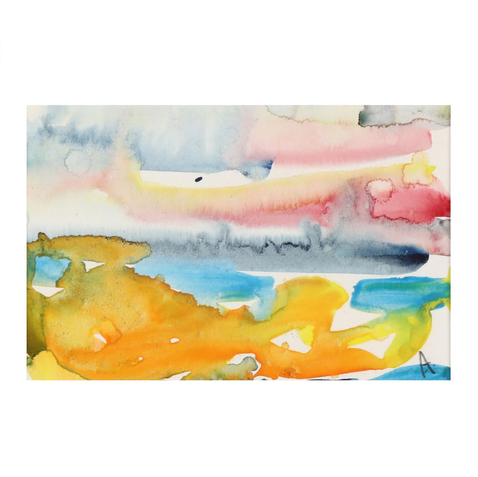 Mary Abbott (American, 1921-2019), Untitled Abstract (1 of 6)