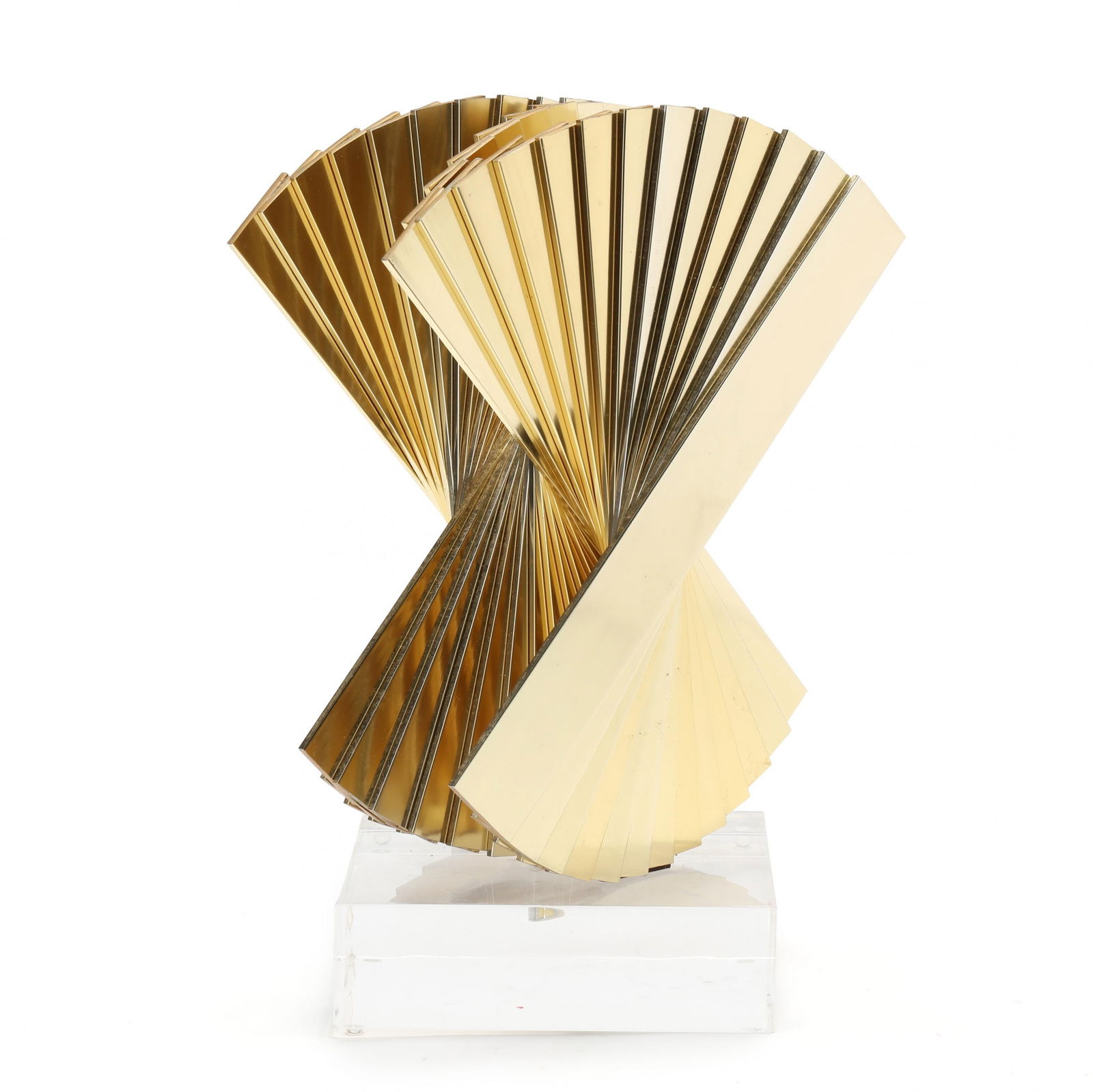 Dan Murphy (NC), Abstract Gilt Aluminum Sculpture (1 of 8)