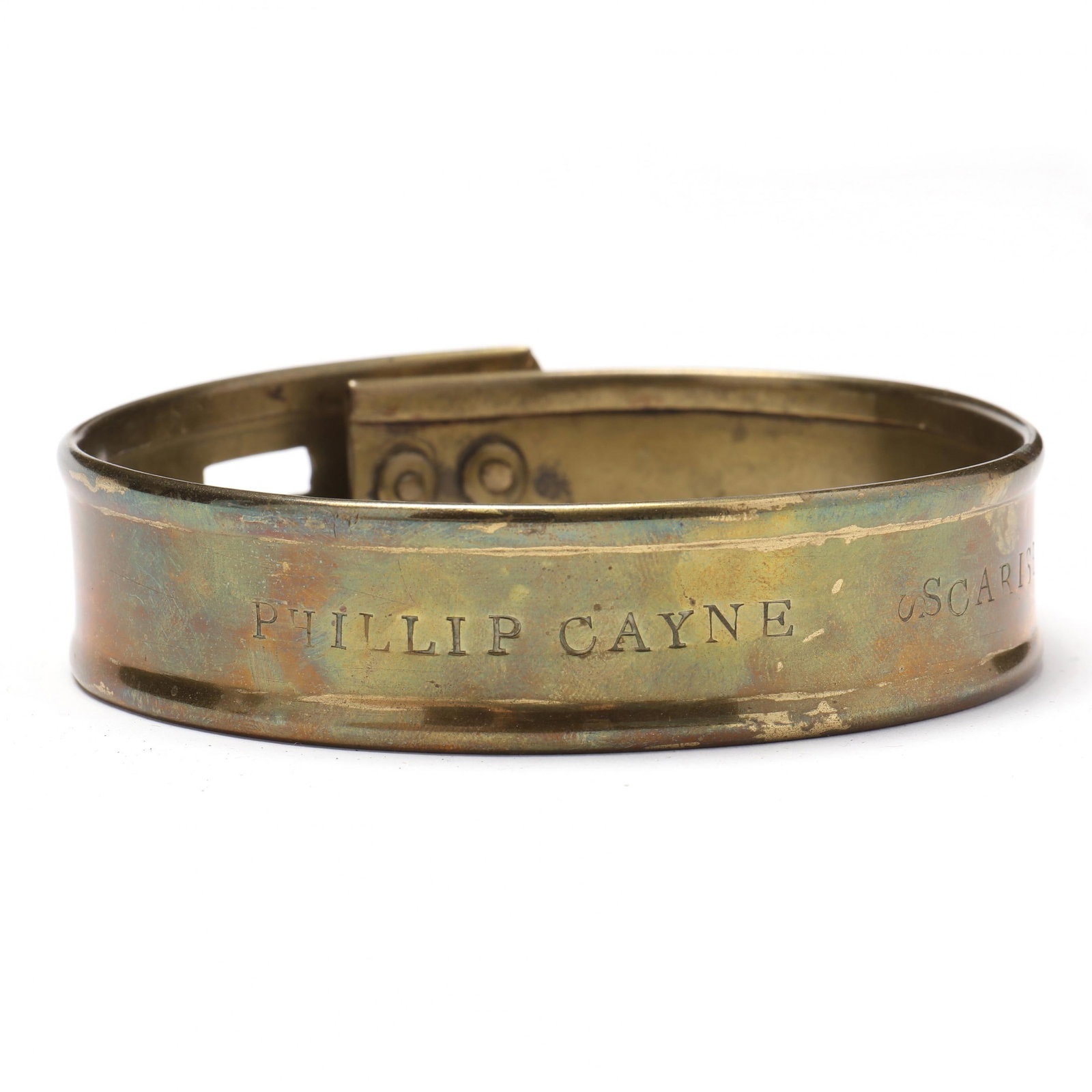 A Victorian Brass Dog Collar (1 of 4)