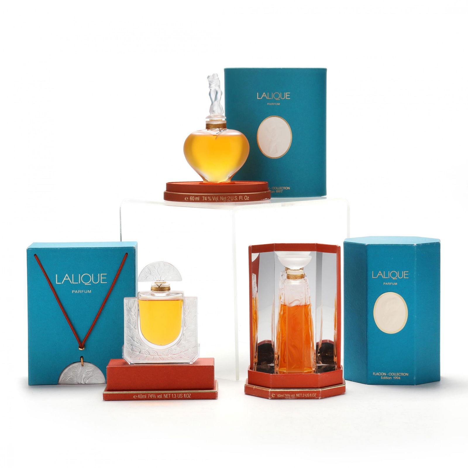 Three Lalique Crystal Flacons (1 of 20)