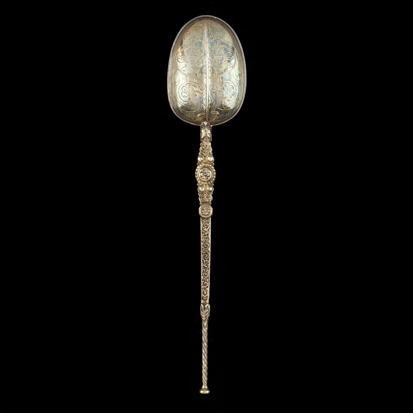 A George V Silver Coronation Spoon, Retailed by Tiffany & Co. (1 of 6)