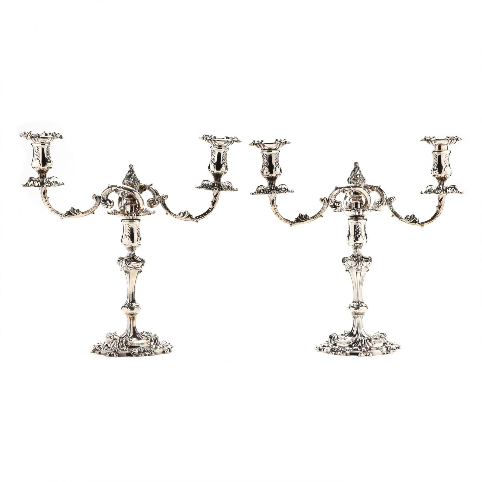 Pair of Tiffany & Co. Silver-Plated Candelabra (1 of 8)