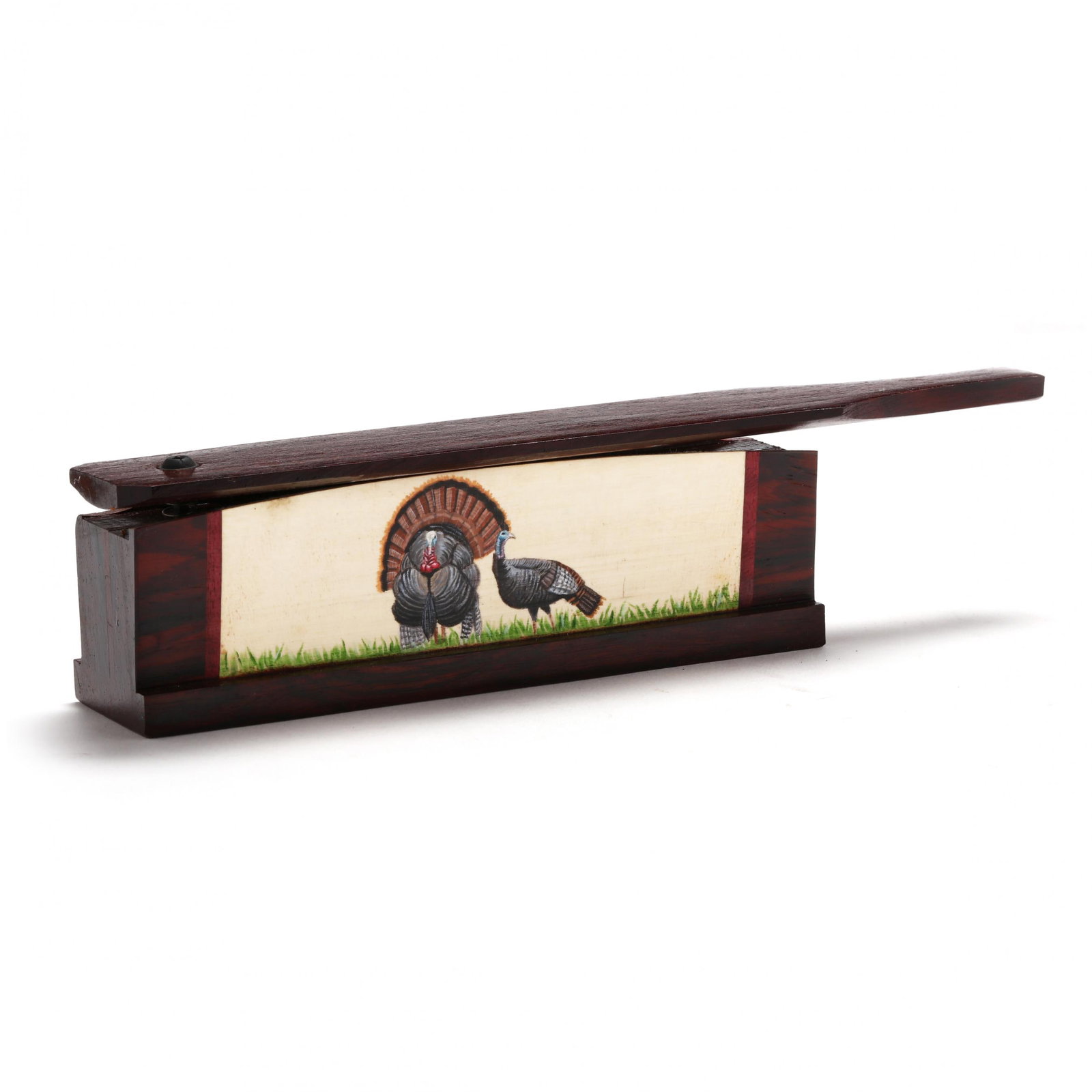 Ken Rupert, Jr Turkey Box Call with Dustin Dattilio Painting (1 of 4)