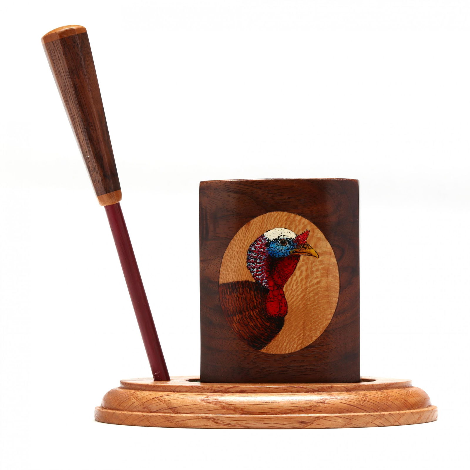 Andy Cobb (AL), Painted Turkey Scratch Call with Base (1 of 4)