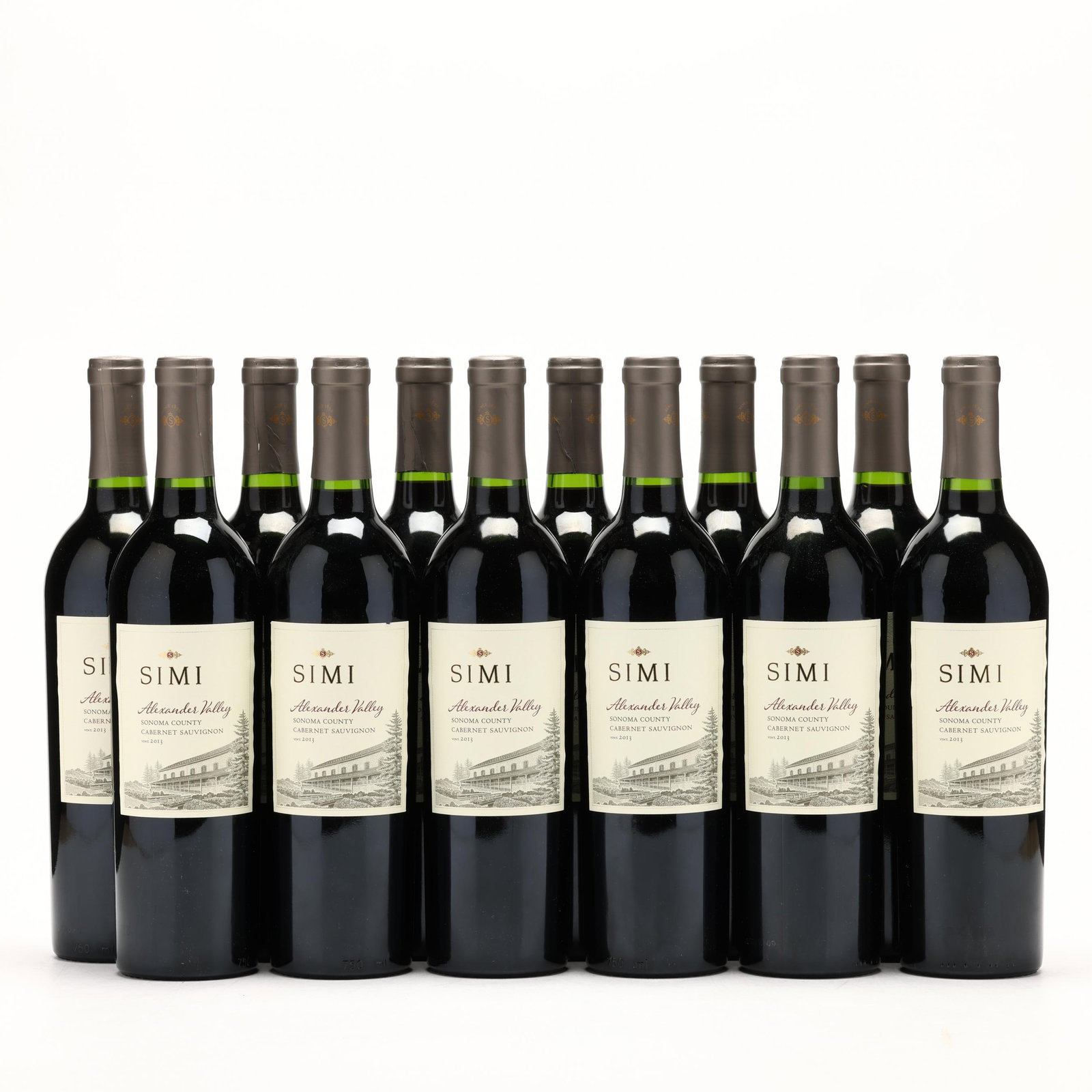 Simi - Vintage 2013: Simi - Vintage 2013 Vintage 2013, Simi, Cabernet Sauvignon, Alexander Valley, 12 into neck (12 750 ml)