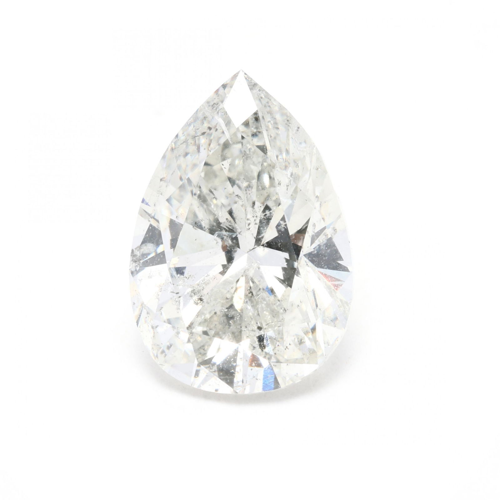 Loose 3.03 Carat Pear Brilliant Cut Diamond (1 of 2)