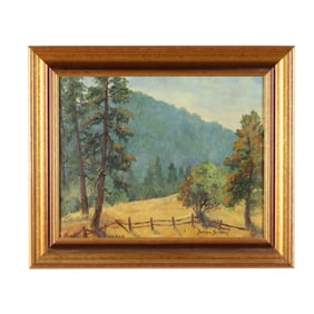 Belmore Browne (American, 1880-1954), Autumn Landscape