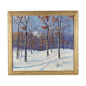 Frank Dudley (American, 1868-1957),  Winter Stronghold