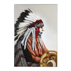 JD Challenger (American, 1951-2023),  Moving Robe