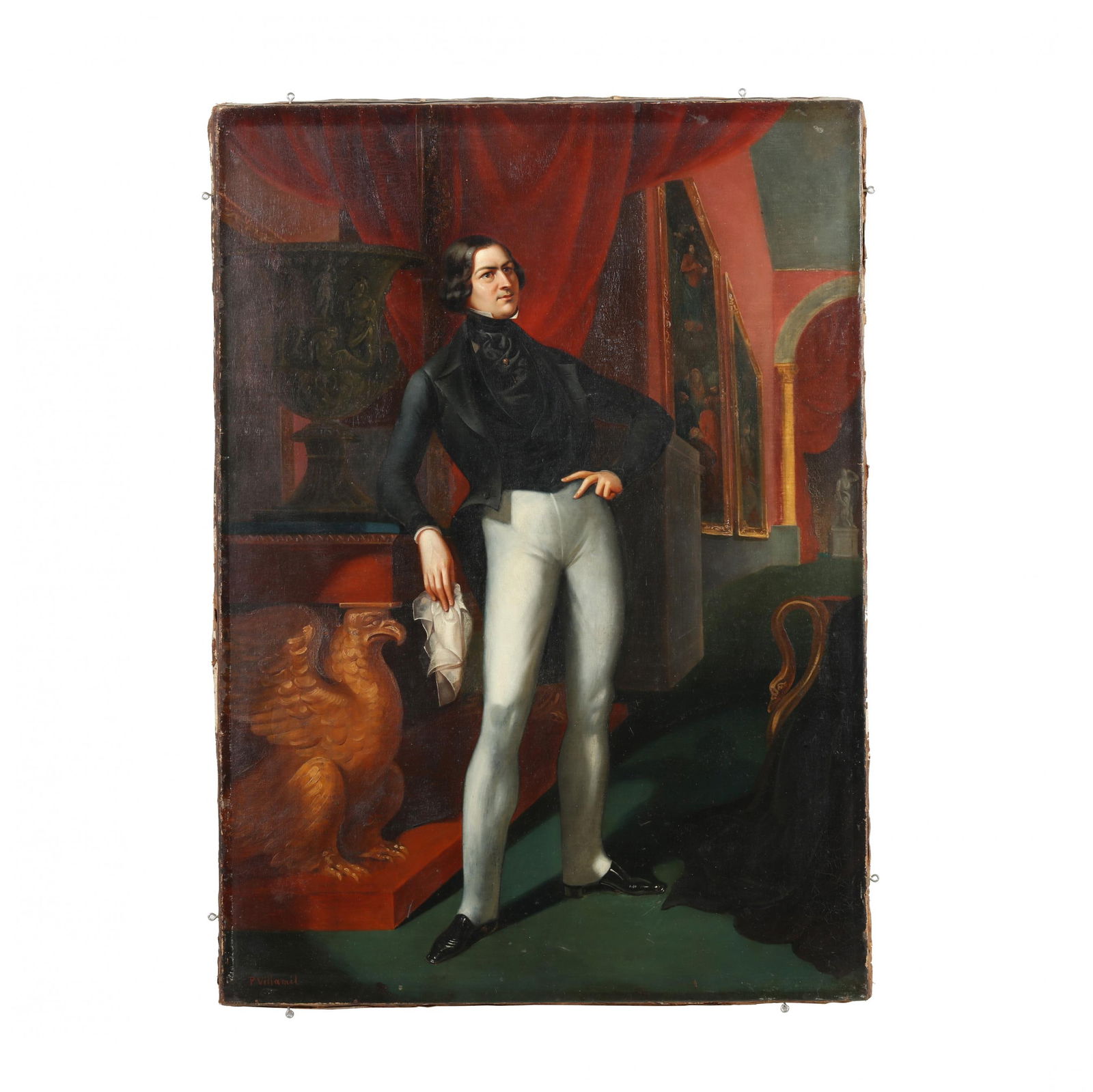 Philip Villamil of Jamaica (1814-1878), Portrait of a Man (1 of 10)