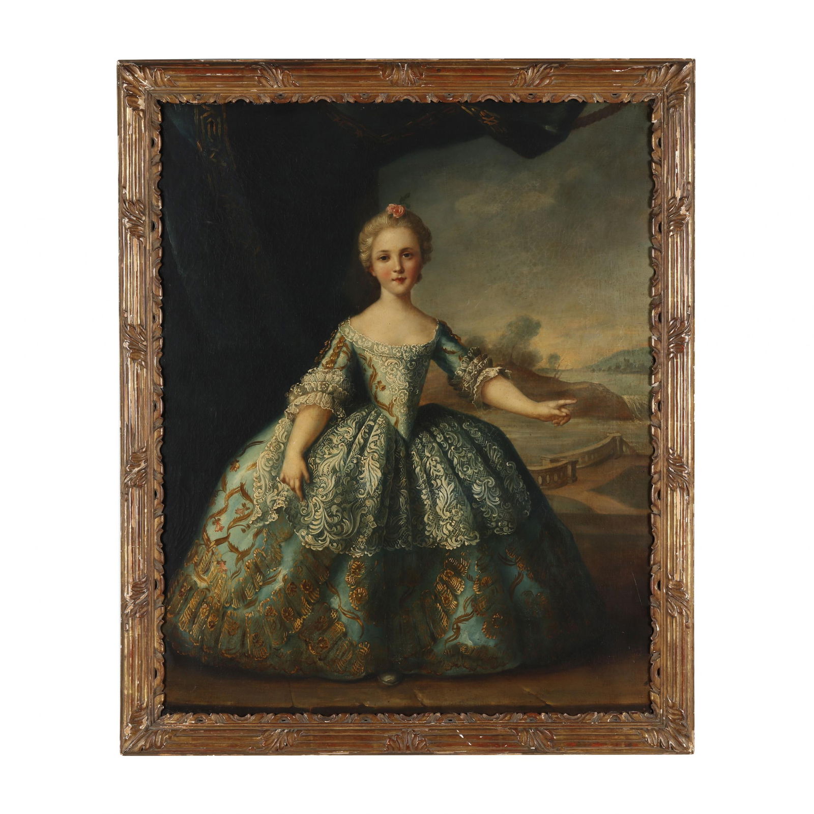 after Jean-Marc Nattier (French, 1685-1766),  Isabella de Bourbon, Infanta of Parma (1 of 6)