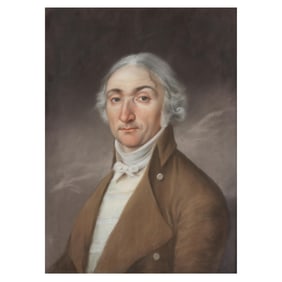 Johann Martin von Wagner (German, 1777-1858), Portrait of a Man in a Brown Coat