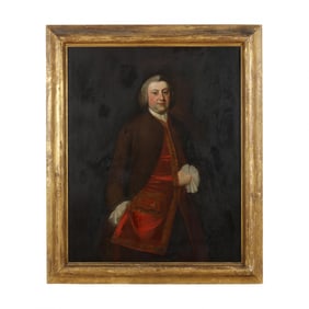 English School (18th century), Portrait of a Man