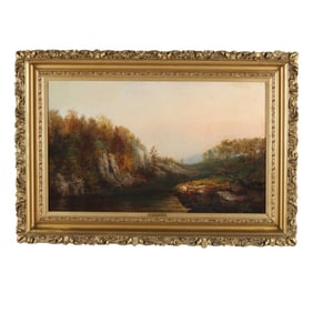 William Charles Anthony Frerichs (American, 1829-1905), Appalachian Autumn