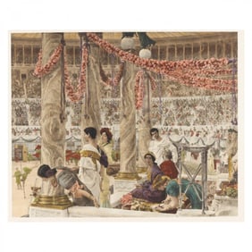 Sir Lawrence Alma-Tadema (Dutch, 1836-1912),  Carcalla & Geta